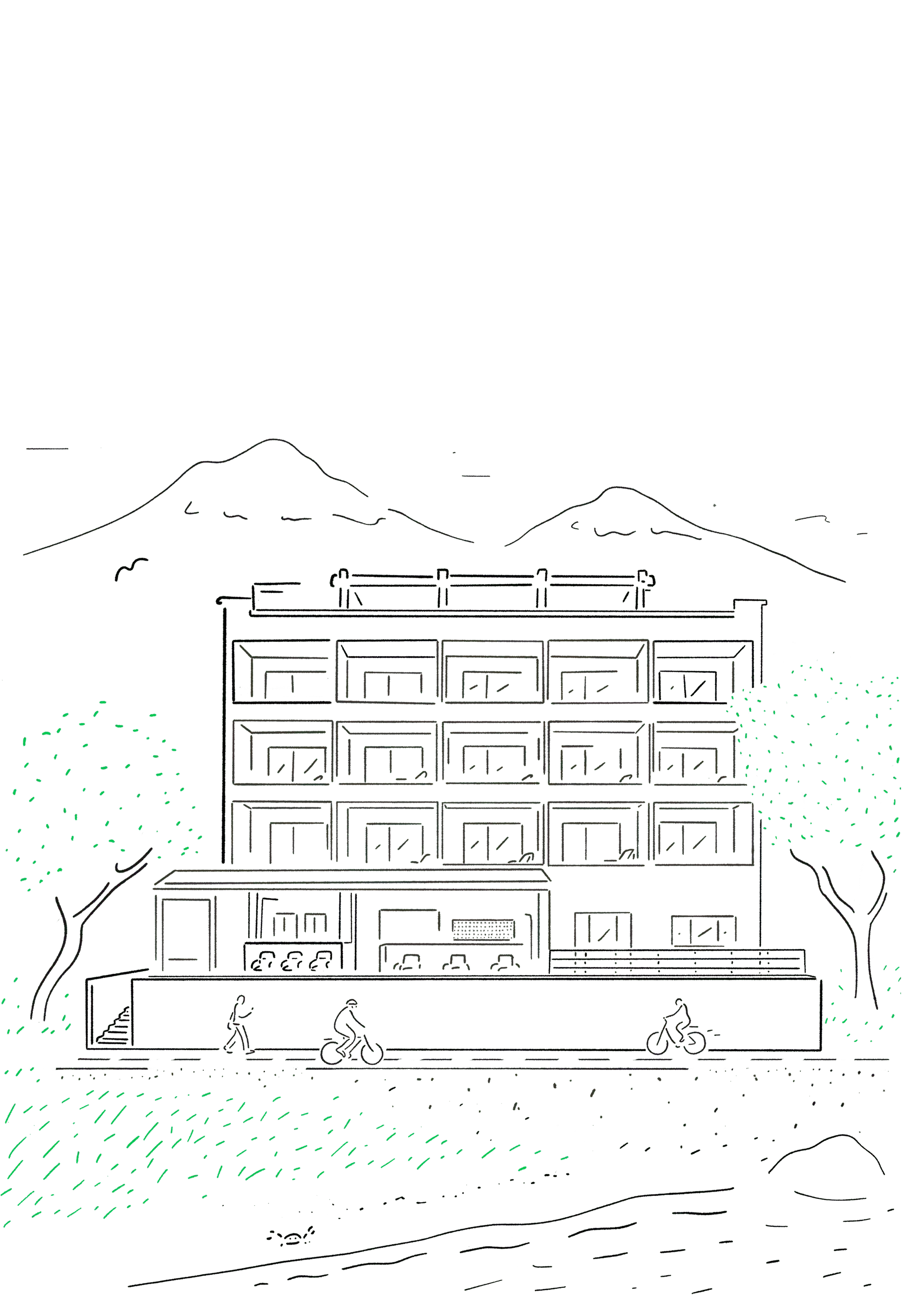 맹그로브 고성 일러스트